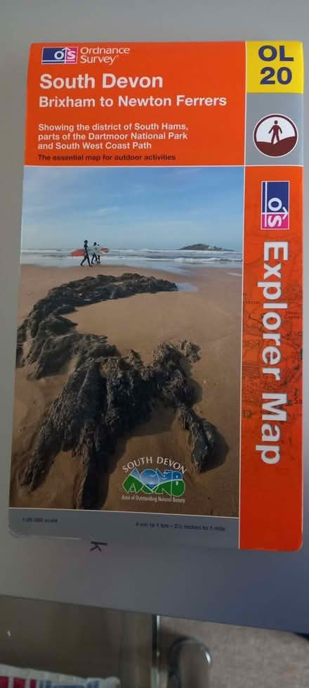 Photo of free Ordinance Survey Map (Shorton TQ3) #1