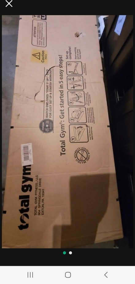 Photo of free Total gym equipment (Racetrack and Newport 89015) #2
