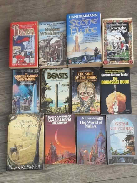 Photo of free 12 Fantasy novels (Wirksworth DE4) #1