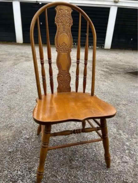 Photo of free Wooden chair (Chorlton-cum-Hardy M21) #1