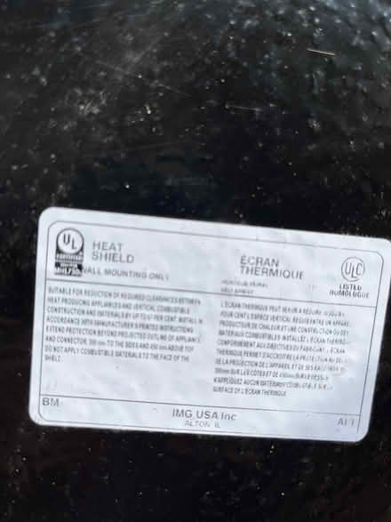 Photo of free Heat shield for fireplace (Midtown Sacramento) #3