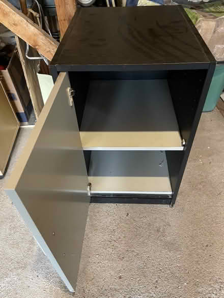 Photo of free Ikea wood cabinet (Newtonville) #2