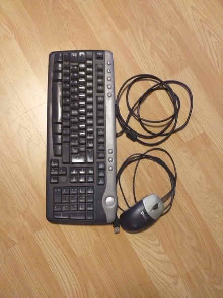 Photo of free Wired keyboard and mouse (Oakridge, Basingstoke RG21) #1