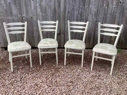 Photo of free dining chairs x 4 (Star Beech HR9) #3