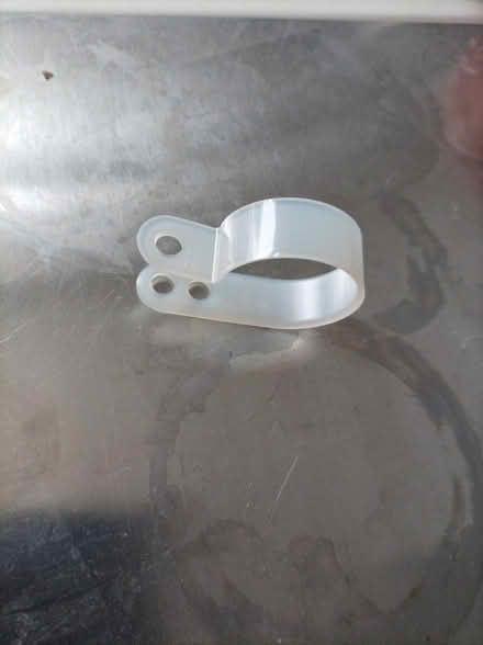 Photo of free Plastic pipe brackets (Spring Grove TW7) #1