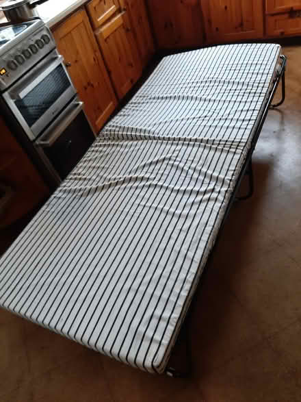 Photo of free Folding bed (Droitwich, Worcester Road.) #2