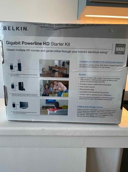 Photo of free Belkin gigabit Powerline HD (Upper rockridge) #2