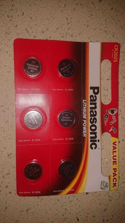Photo of free Cr2025 batteries (Brooke NR15) #1