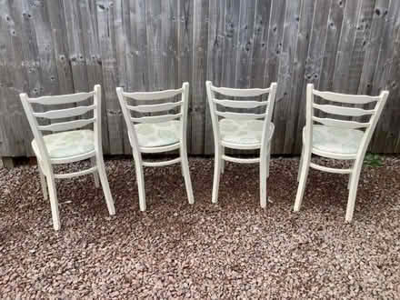 Photo of free dining chairs x 4 (Star Beech HR9) #1