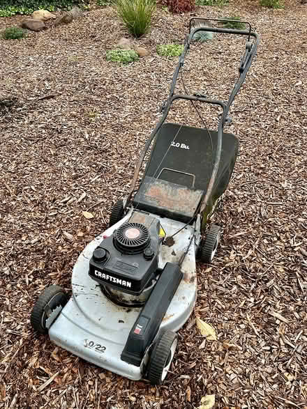 Photo of free Craftsman Lawnmower- needs work (Alberta/Vernon area) #1