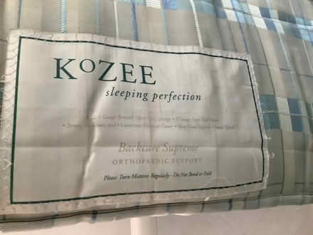 Photo of free Double mattress, with fire label (Helsby WA6) #2