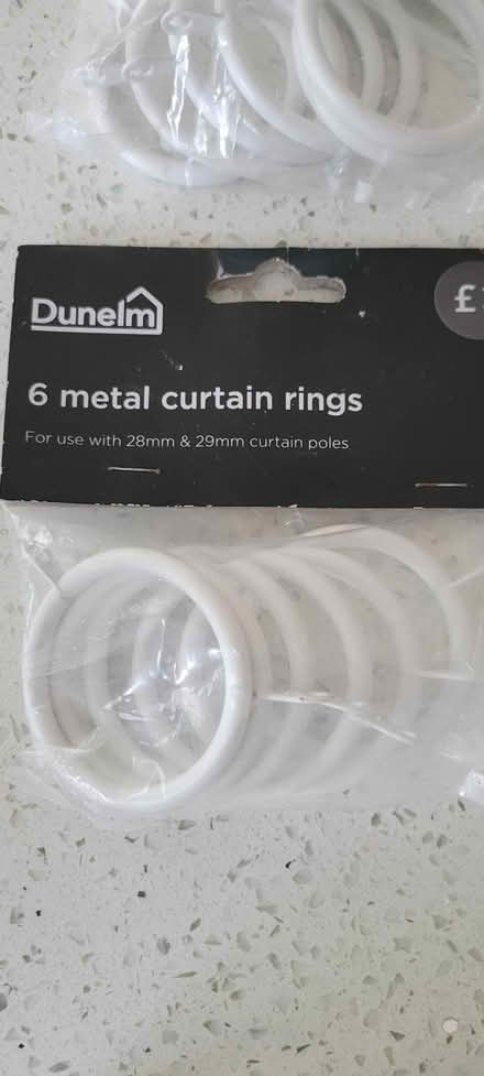 Photo of free Curtain rings (Bromborough CH62) #1