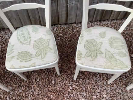 Photo of free dining chairs x 4 (Star Beech HR9) #2