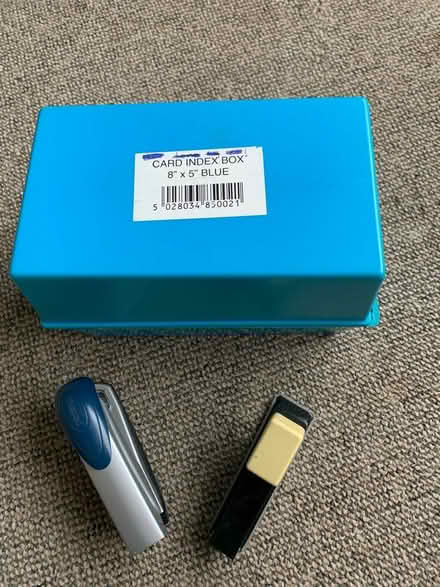 Photo of free Card index box + Staplers (Ipswich IP4) #1