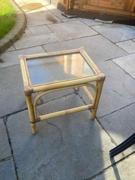 Photo of free Glass-topped occasional table (Melbourne CM1) #1