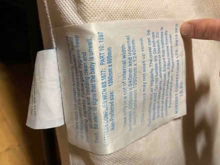 Photo of free Cot mattress (Fleetville AL4) #1