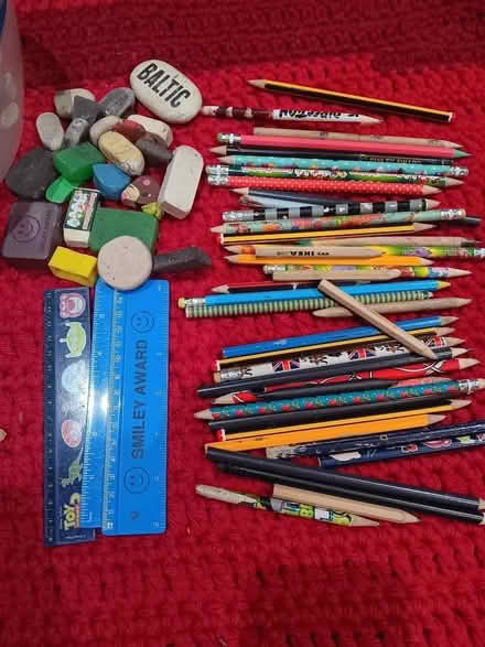 Photo of free Pencils and rubbers (Harborne B17) #1
