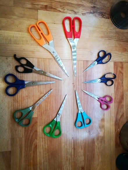 Photo of free 10 Pairs of Scissors (BN12) #1