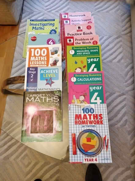 Photo of free 10 Maths schoolbooks for year 4 (Enfield EN2) #1