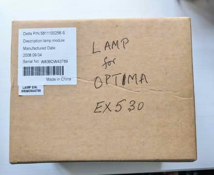 Photo of free optima bulb for data projector (Alderley Edge SK9) #1