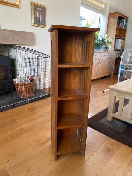 Photo of free Wooden shelves fit dvds etc (Starkholmes DE4) #1