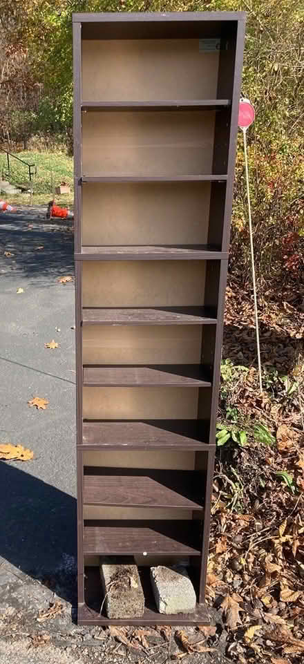 Photo of free Small skinny bookshelf (Ithaca/Caroline) #1