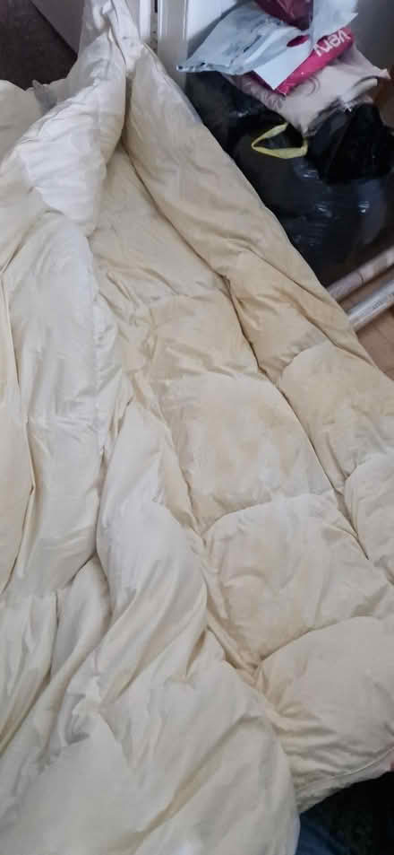Photo of free Used King Size Duvet Feather. (Carfin ML1) #2