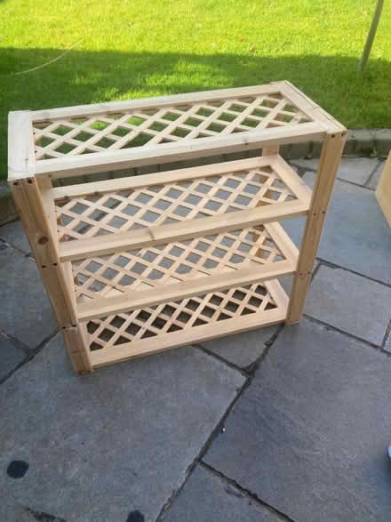 Photo of free Wooden rack (Melbourne CM1) #1
