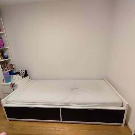 Photo of free Single bed with storage +mattress (SW6) #1