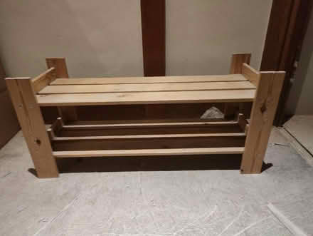 Photo of free Wooden Shoe Rack (South Croydon - CR2) #1