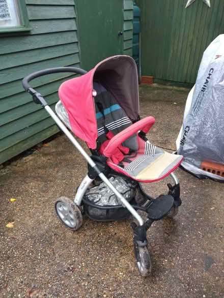 Photo of free Mamas and papas two way buggy with rain cover (Monkwick CO2) #1