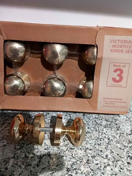Photo of free Brass Door Knobs (IP3 - Near Ipswich Hospital) #1