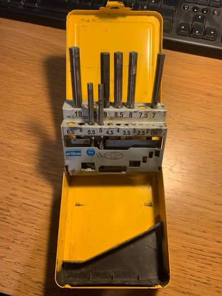 Photo of free Selection of HSS drill bits in case (Lexden, CO3) #1