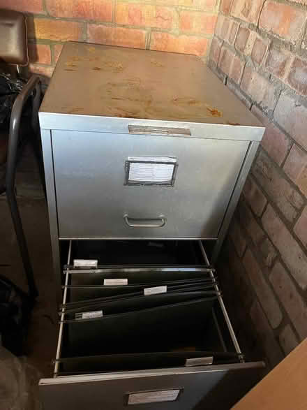 Photo of free Filing cabinet - metal frame (Kelvedon CO5) #1