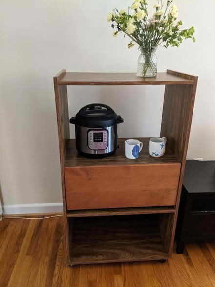Photo of free Microwave/TV Cart with Drop Leaf (Brookmont/Glen Echo) #2
