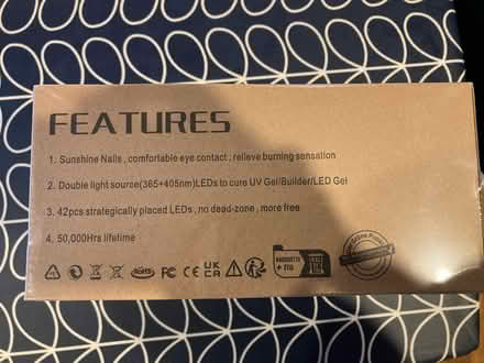 Photo of free Nail dryer lamp (Barnham PO22) #3