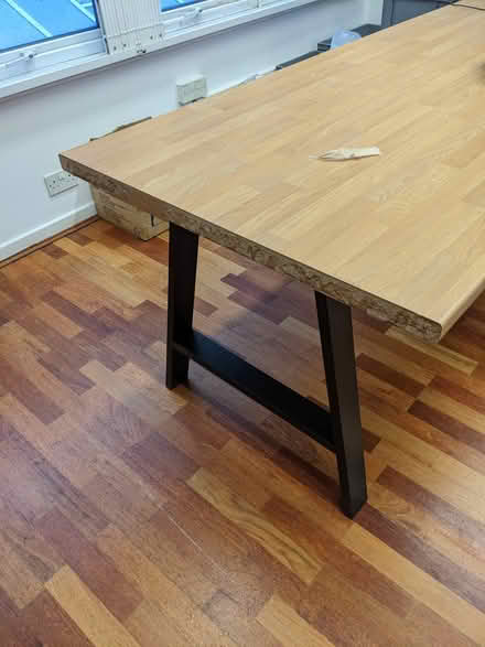 Photo of free 8 long office tables (EC2A) #3