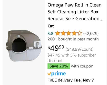 Photo of free Cat litter box (White Oak) #1