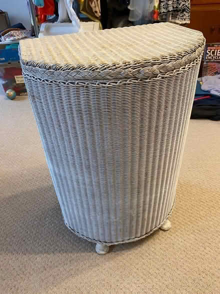 Photo of free Solid, wicker laundry basket (Hurstpierpoint BN6) #1