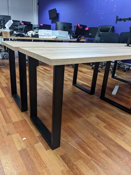Photo of free 8 long office tables (EC2A) #2