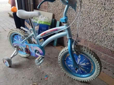 Photo of free Frozen 14" kids bike (Buckstone EH10) #1