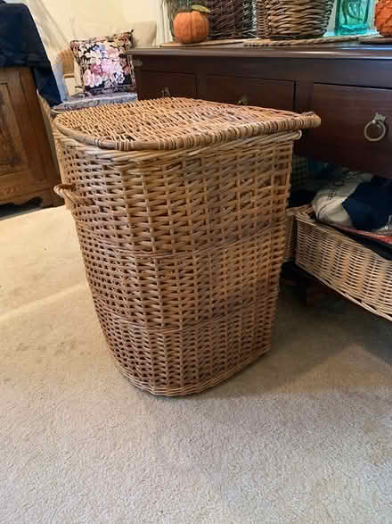 Photo of free Wicker hamper (Marinwood) #2