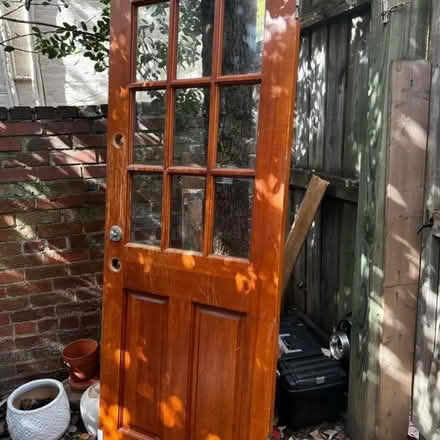 Photo of free Vintage solid wood door (Georgetown) #2