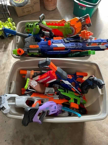 Photo of free Miscellaneous Nerf Guns (Herndon Va) #1