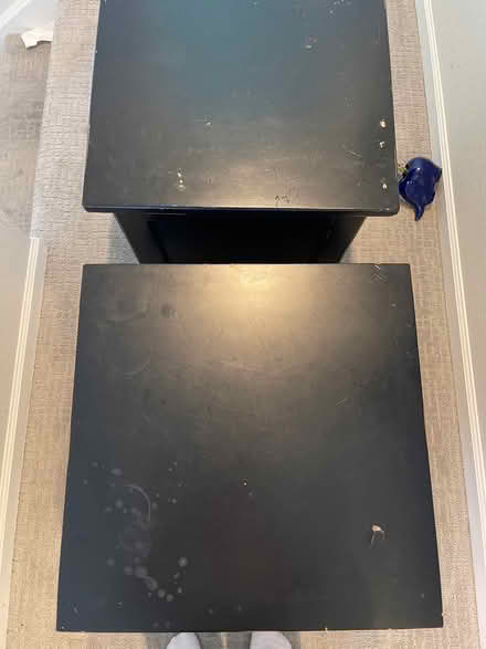 Photo of free Pottery Barn wooden storage cubes (Gunbarrel area) #2