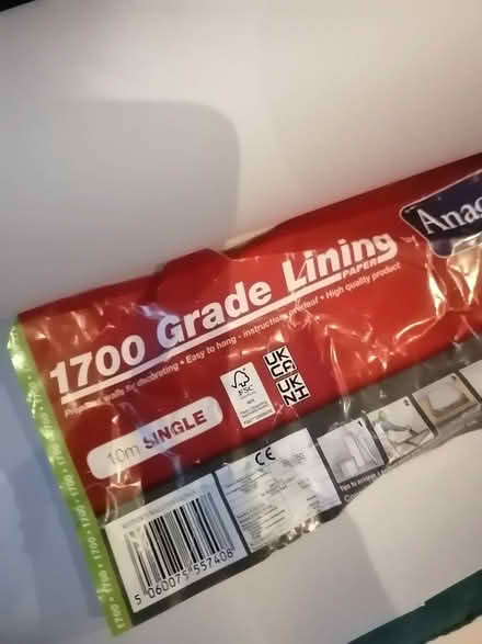 Photo of free Half a roll of lining paper (Tufnell Park, N7) #1