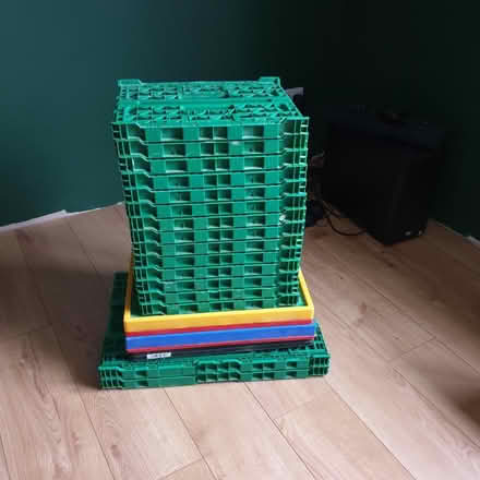 Photo of free Folding crates (Ferring BN12 area.) #1
