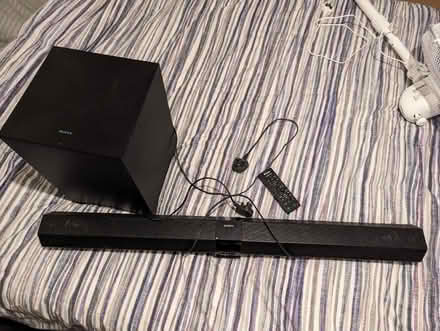 Photo of free Sony sound bar and subwoofer (SG8) #2