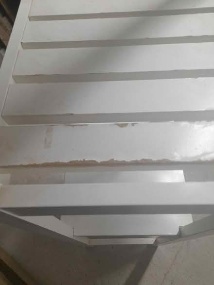 Photo of free Free standing white Ikea shelf (Collier Row) #3