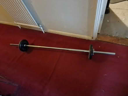 Photo of free 10kg Weight Bar (CB21 - opposite phone box) #1